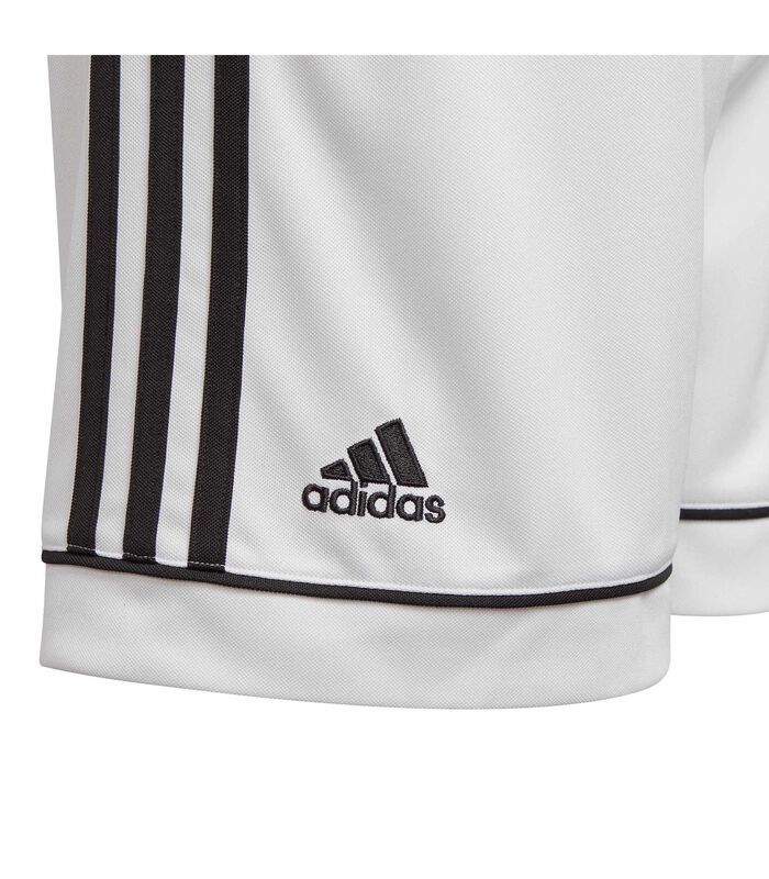 Pantaloni Corti Adidas Sport Squad 17 Y Bianco image number 3