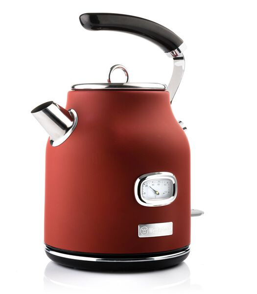 Waterkoker Retro Collections - 2200 W - cranberry red - 1.7 liter - WKWKH148RD