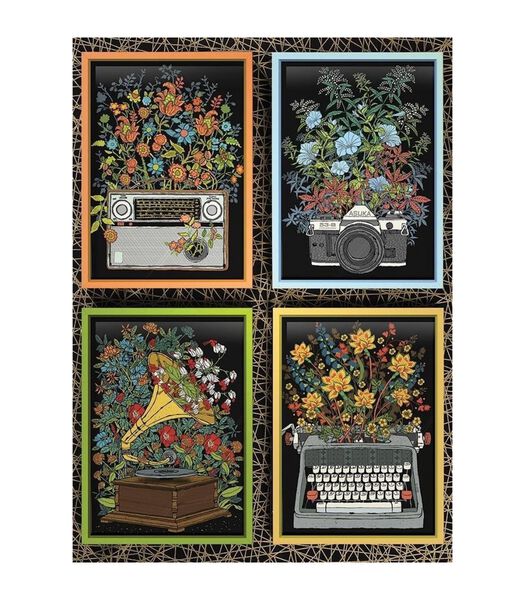 puzzel Floral Objects - 1000 stukjes