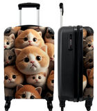 Ruimbagage koffer met 4 wielen en TSA slot (Katten - Huisdieren - Kitten - Design) image number 0