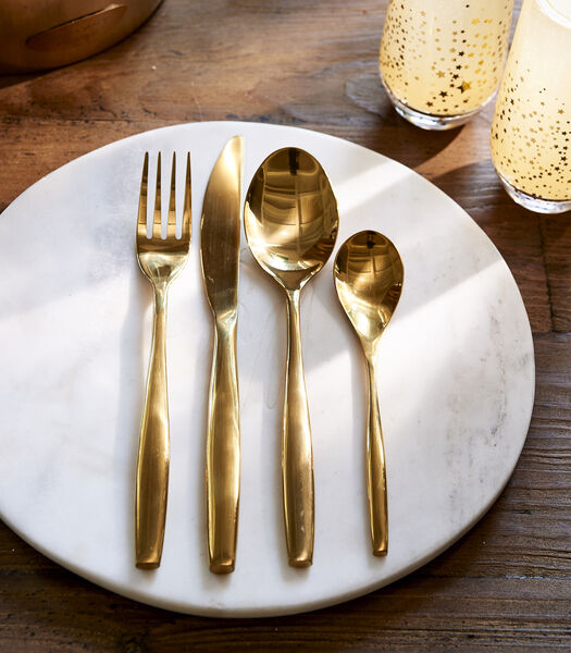 Classic RM Cutlery soft gold 4 pcs