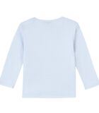 Oeko-Tex T-shirt met lange mouwen en opdruk image number 1