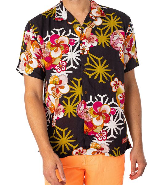 Hawaiian Resort Overhemd Met Korte Mouwen