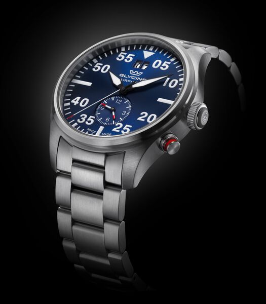 Airpilot Dual Time GL0362 Montre Homme  - 44mm