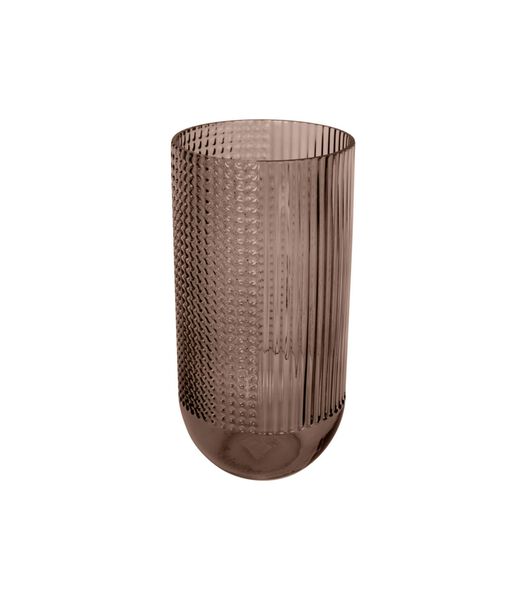 Vase Attract - Marron chocolat - Ø15x30cm