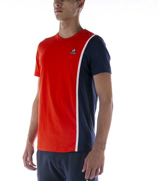 T-Shirt Le Coq Sportif Saison 1 Mc N°1 M Rouge