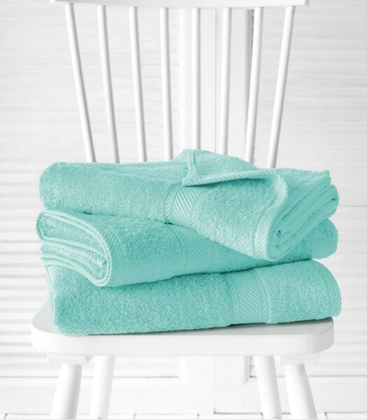 3 serviettes de bains Hélène plume