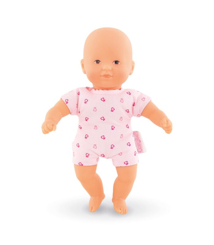 Mijn eerste Babypop Mini Calin - Roze, 20cm image number 0