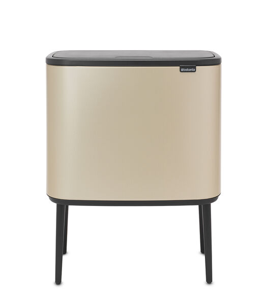 Bo Touch Bin, 36 litres - Champagne