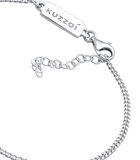 Bracelet Chaîne De Base Minime Pour Hommes Ajustable En Argent Sterling 925 Plaqué Or image number 2