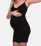 Zwangerschaps Onderjurk Zwart image number 1