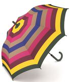 Parapluie Long Ac Dame multi couleurs Spicy Stripe image number 0