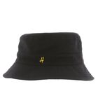 DOCHEN - Eenkleurige bob-hoed van pique katoen image number 2