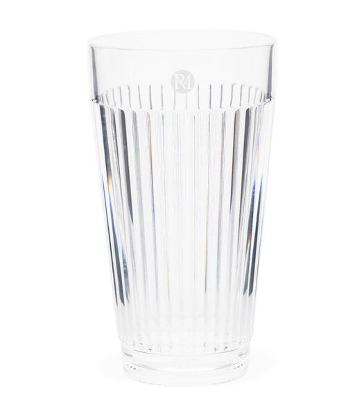Capri Waterglas kunststof - transparant longdrink glas 15 cm hoog