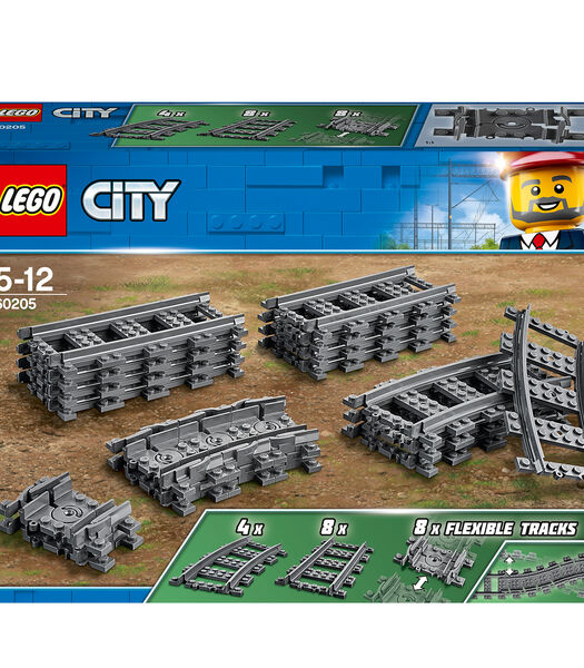 LEGO City 60205 Pack de rails
