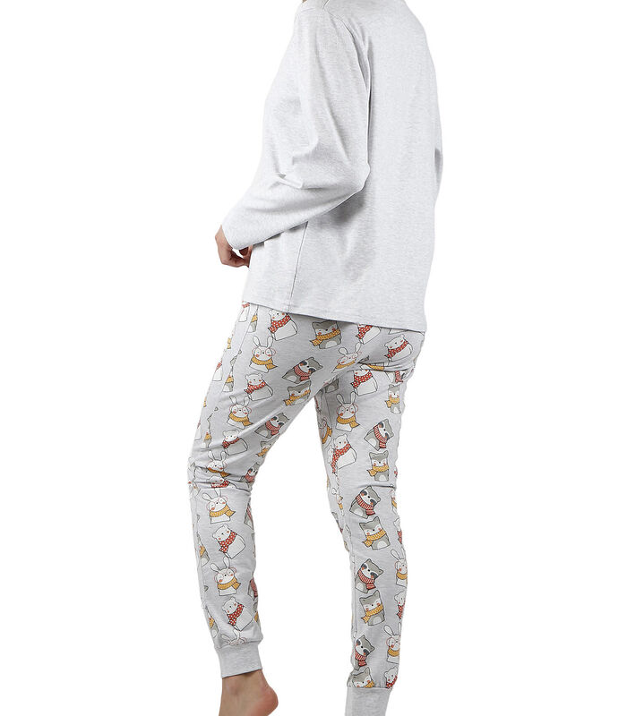 Pyjama broek en top Hello Winter image number 1