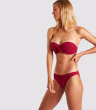 Bordeaux rood bandeau bikinitopje Sakata Botany image number 2