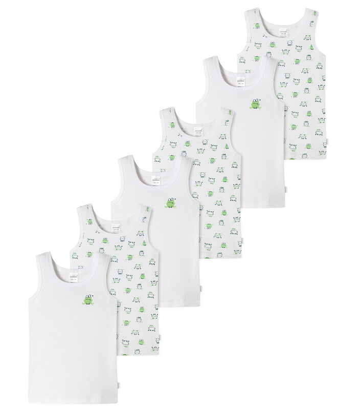6 pack  Feinripp Organic Cotton - onderhemd  image number 0