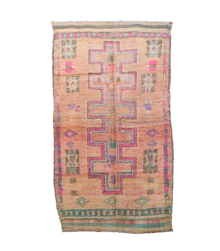 Marokkaans berber tapijt pure wol 185 x 325 cm image number 0