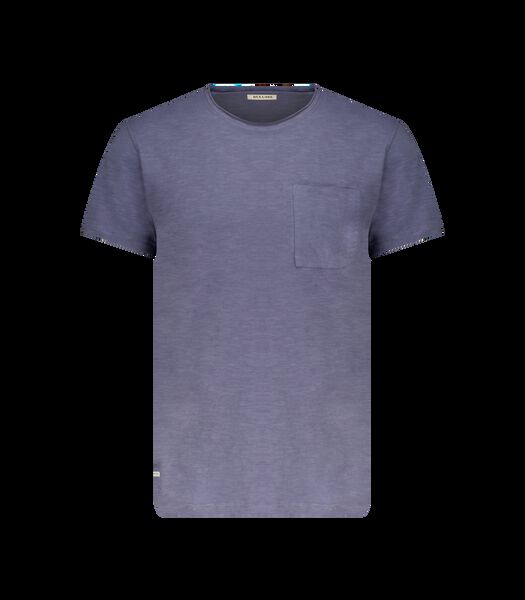 TIM - T-shirt col rond à bord franc jersey coton