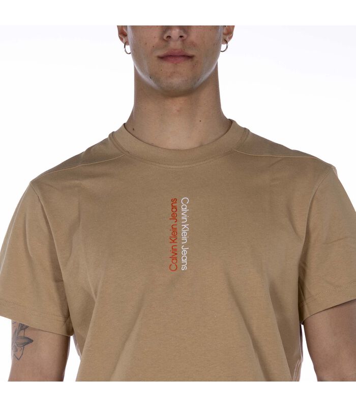 T-Shirt Spiegel Logo T-Shirt Beige Ab0 image number 4