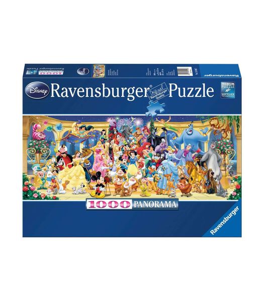 puzzel Disney groepsfoto - panorama - Legpuzzel - 1000 stukjes