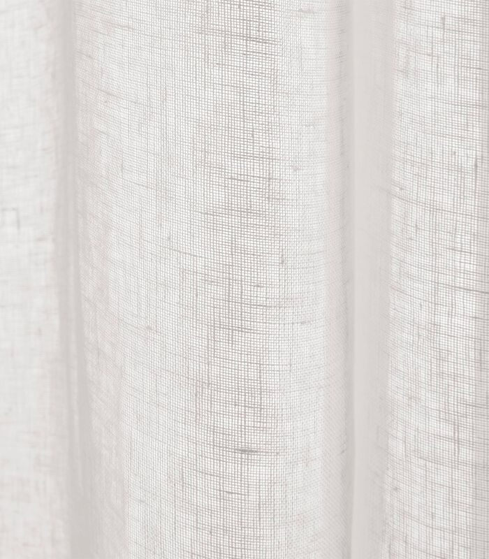 Voilage à oeillets SHADOW blanc pur 288x350 cm image number 4