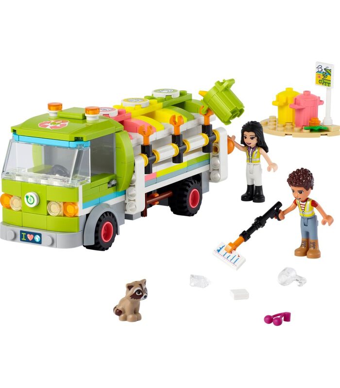 Friends Recycle vrachtwagen (41712) image number 1