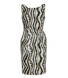 Mouwloze jurk met print image number 0