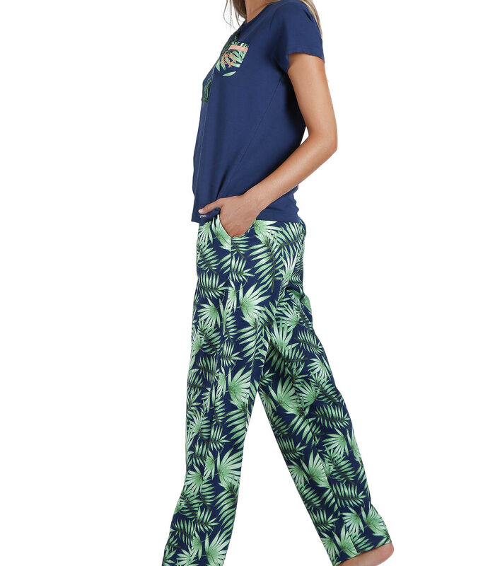 Pyjama pantalon t-shirt Tropical image number 2
