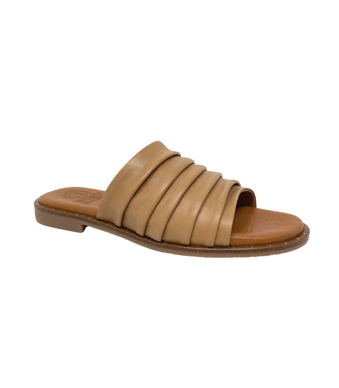 Sandales plates en cuir TERRA image number 1