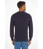 Pullover Structuur Navy image number 4