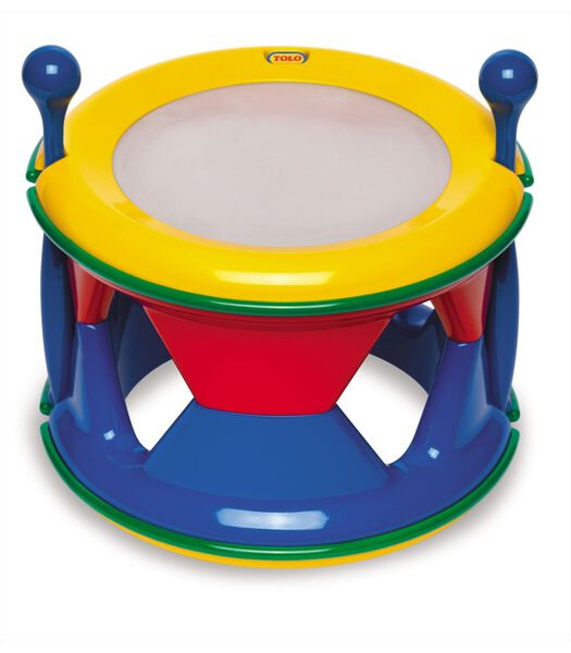 Fisher-Price Klassische Trommel für Kinder ab 18 Monaten, 2 teilig, ca. 17 x 17 x 17 cm