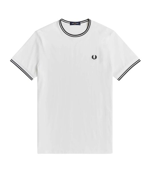 T-Shirt Fred Perry Basique Blanc