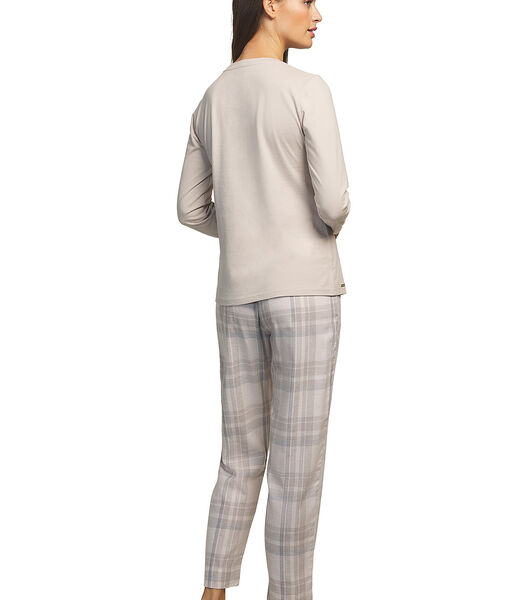 Tenue de détente et intérieur pyjama pantalon haut