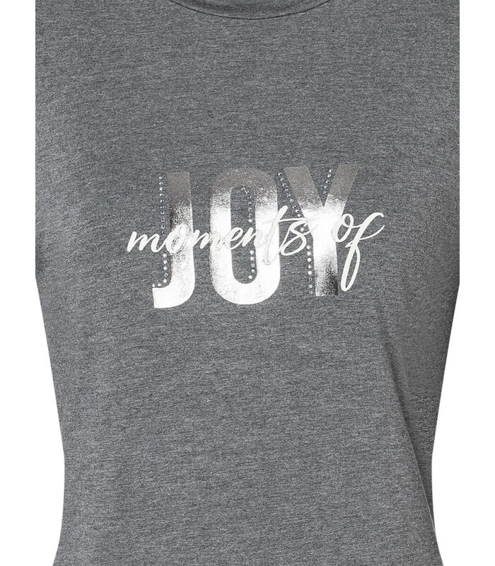 Shirt met 'Joy'-print image number 3