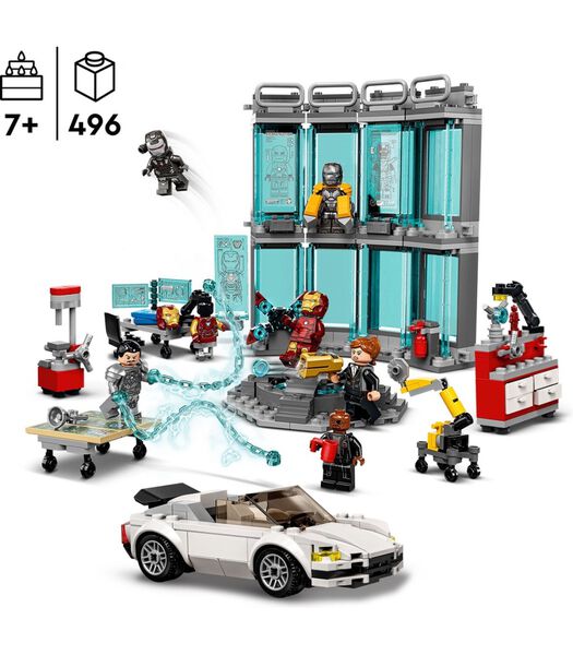 LEGO Super Heroes 76216 L'Armurerie D'Iron Man