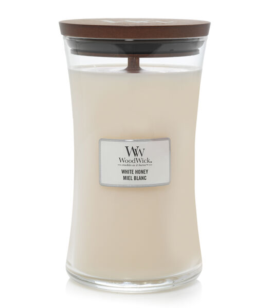 Bougie parfumée  Large White Honey - 18 cm / ø 10 cm