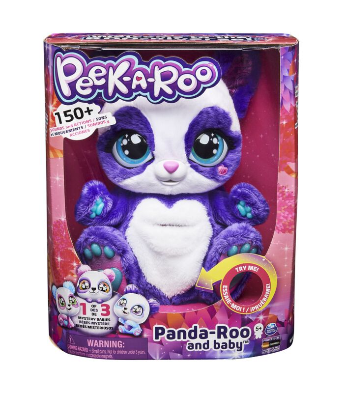 Peek-A-Roo Interactive Panda-Roo image number 0