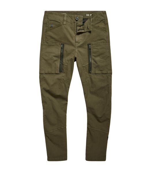Pantalon skinny cargo zippée 3D