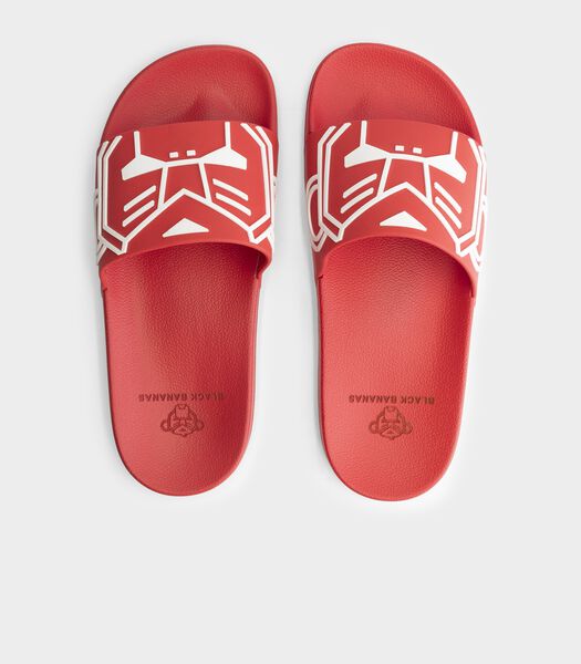Commander Slippers Rood