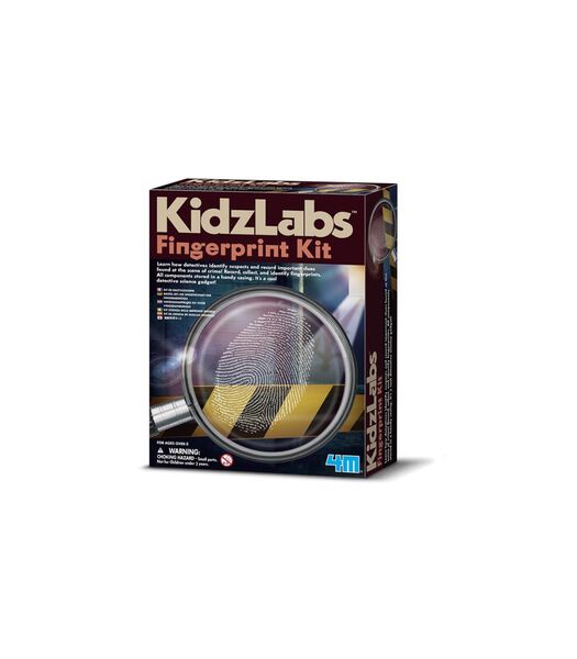 KidzLabs Spy Science: Vingerafdrukken Set