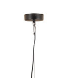 Lampe à suspension - Métal - Noir - 29x50x50 - Esila image number 4