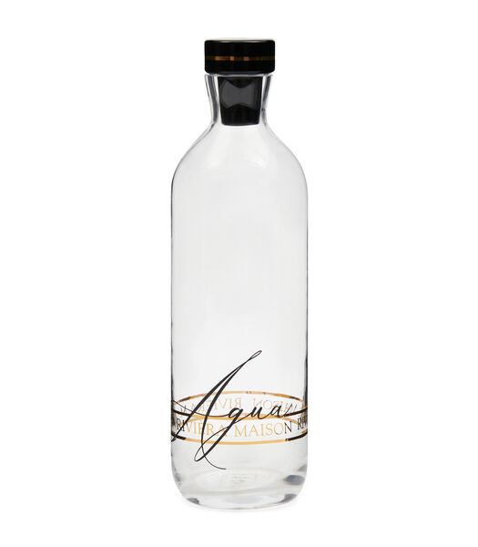 Riviera Maison Glazen Karaf Waterkan - RM Luxury Aqua Bottle - Transparant