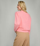 Pull rouge corail fluide image number 1