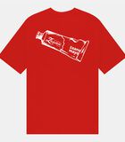 T-shirt - Zaanse Tube Shirt Red - Pockies® image number 0