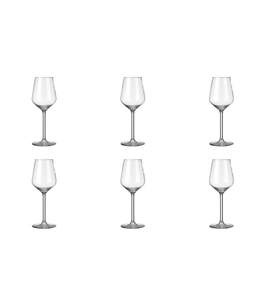 Wijnglas 265057 Carre 28 cl - Transparant 6 stuk(s)