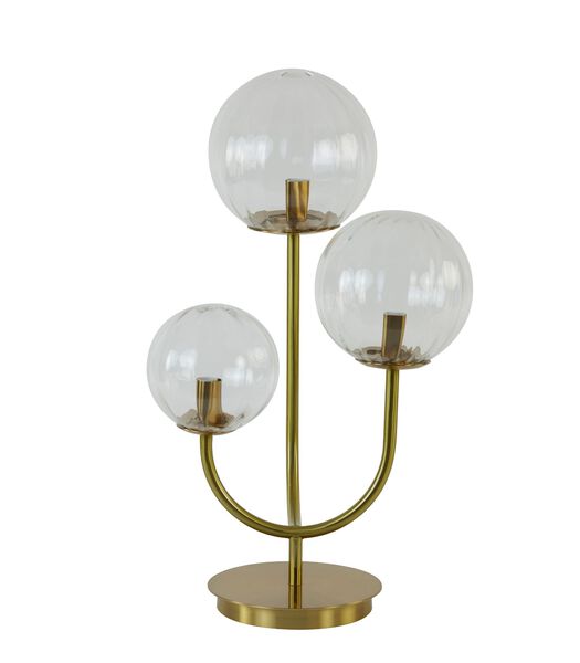 Tafellamp Magdala - Glas/Goud - 3L