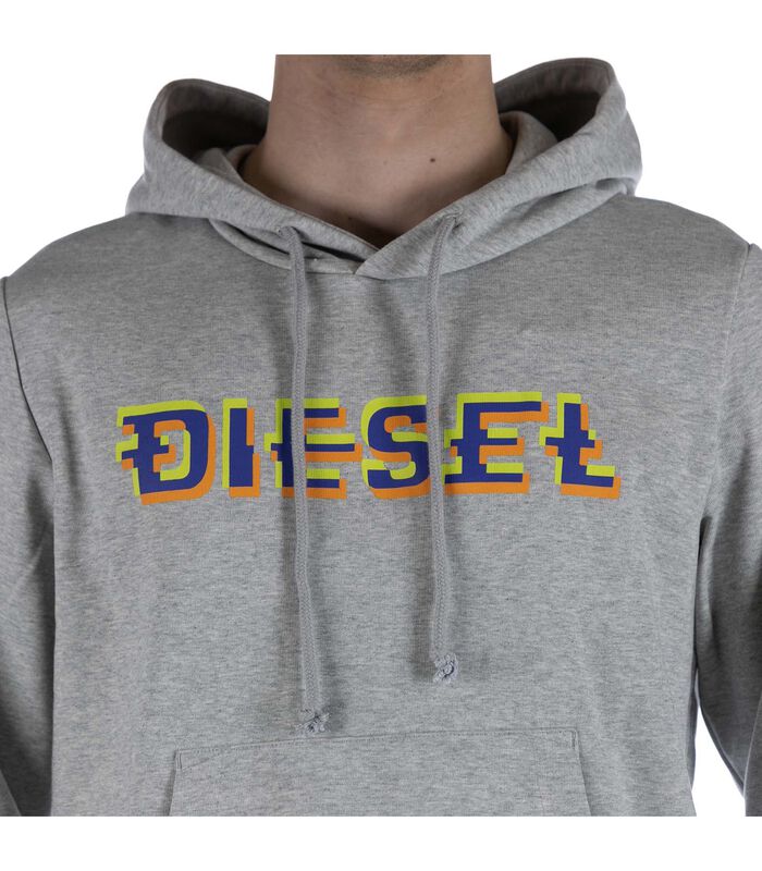 Diesel S-Ginn Capuchon K27 Grijs Sweatshirt image number 4