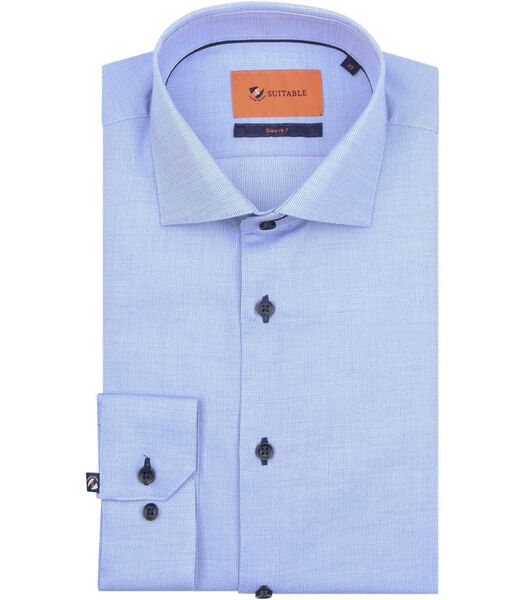 Overhemd Extra Lange Mouwen Blauw 23-02